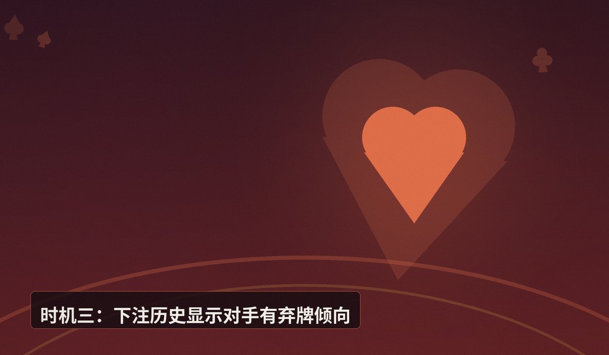 听牌转诈唬的三大时机 - 听牌转诈唬的三大时机:德州牛仔怎么打更稳?