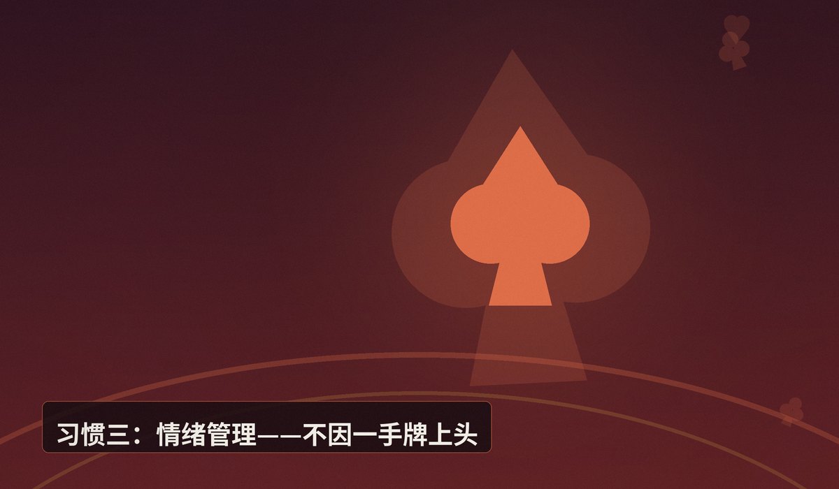 盈利玩家三大共同习惯 - 德州牛仔盈利玩家的三大共同习惯,你占了几个?