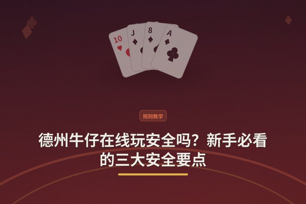 德州牛仔在线玩安全吗？新手必看的三大安全要点
