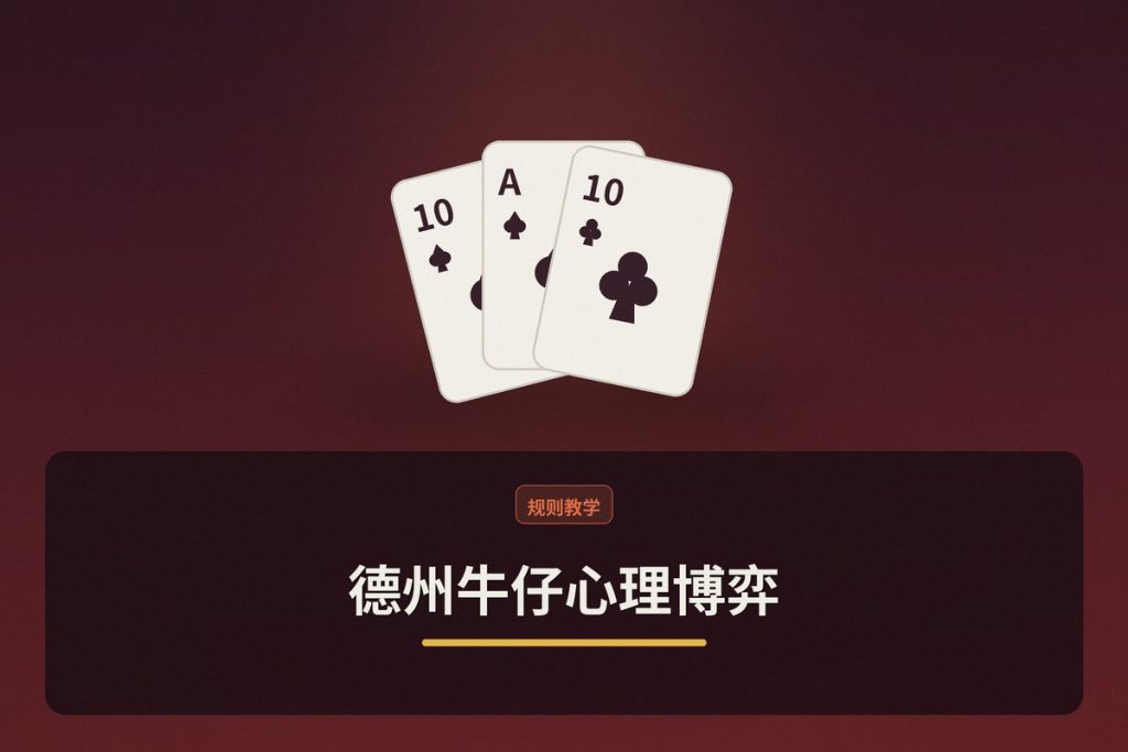 德州牛仔心理博弈：三个让读人更准的技巧，新手也能用