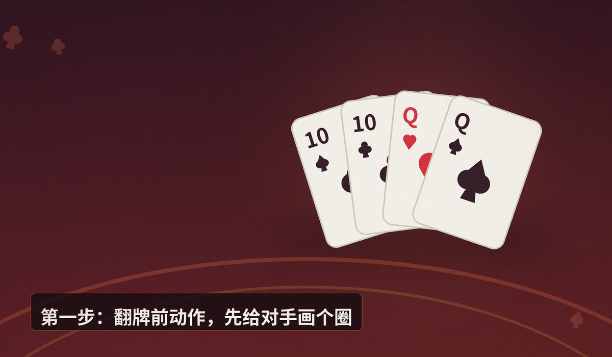 德州牛仔读牌三步法 - 德州牛仔读牌三步法:新手也能快速判断牌局走向的技巧