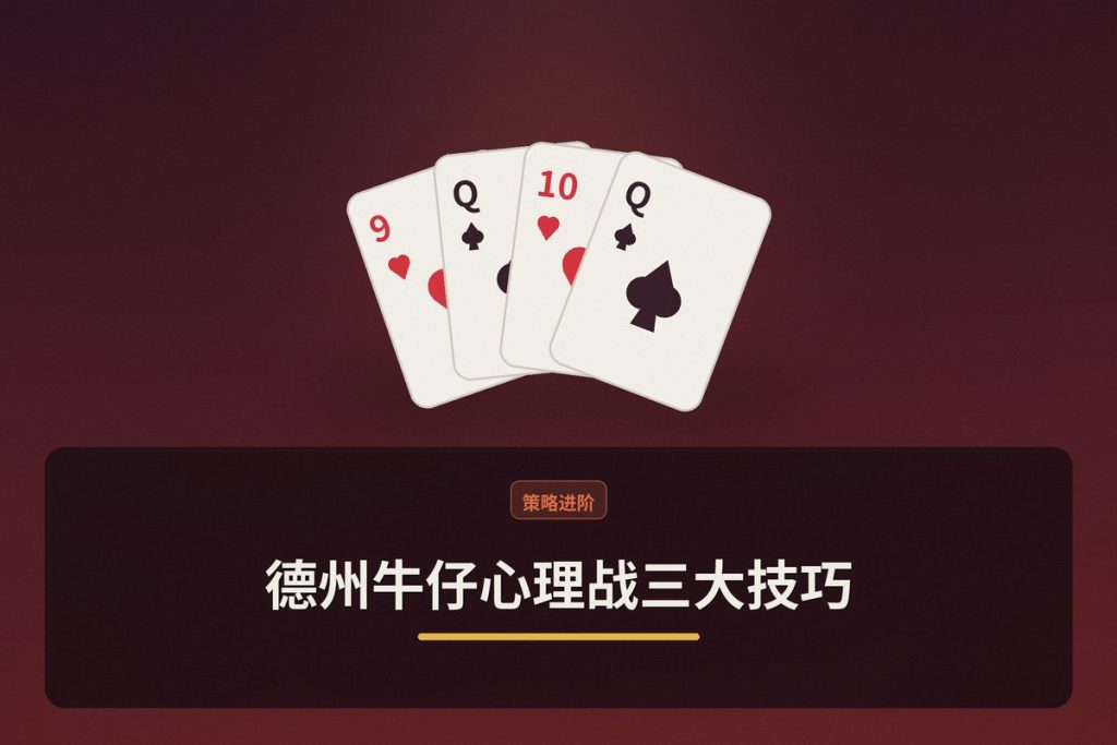 德州牛仔心理战三大技巧：怎么读人、怎么装、怎么稳