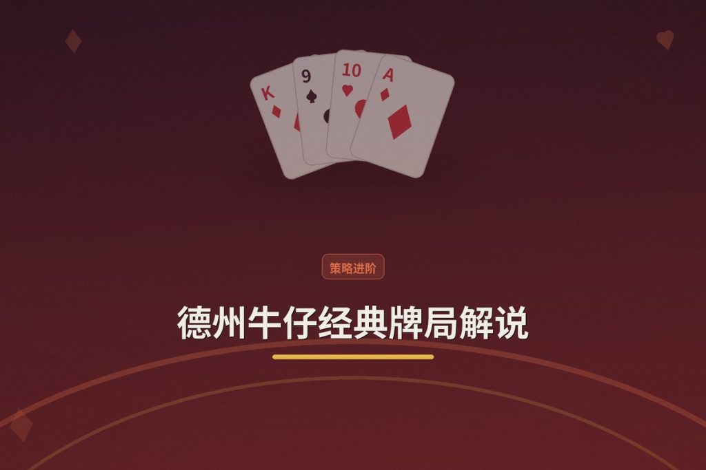 德州牛仔经典牌局解说：三手牌带你读懂高手思路