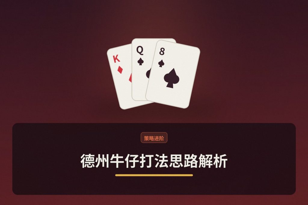 德州牛仔打法思路解析：三个核心技巧让下注更稳