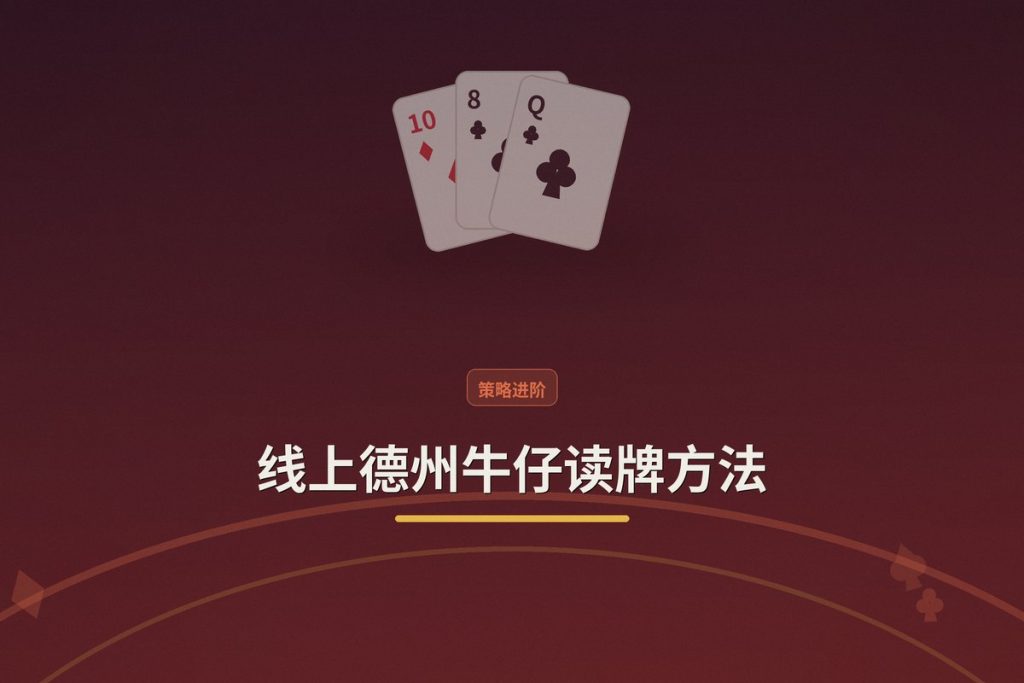 线上德州牛仔读牌方法：三个实用技巧让判断更准